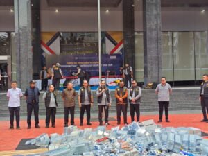DIKI memusnahkan barang palsu hasil penindakan selama 2025. (Istimewa)