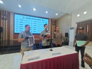 Polisi tangkap pelaku ancaman bom di Depok. (Istimewa)