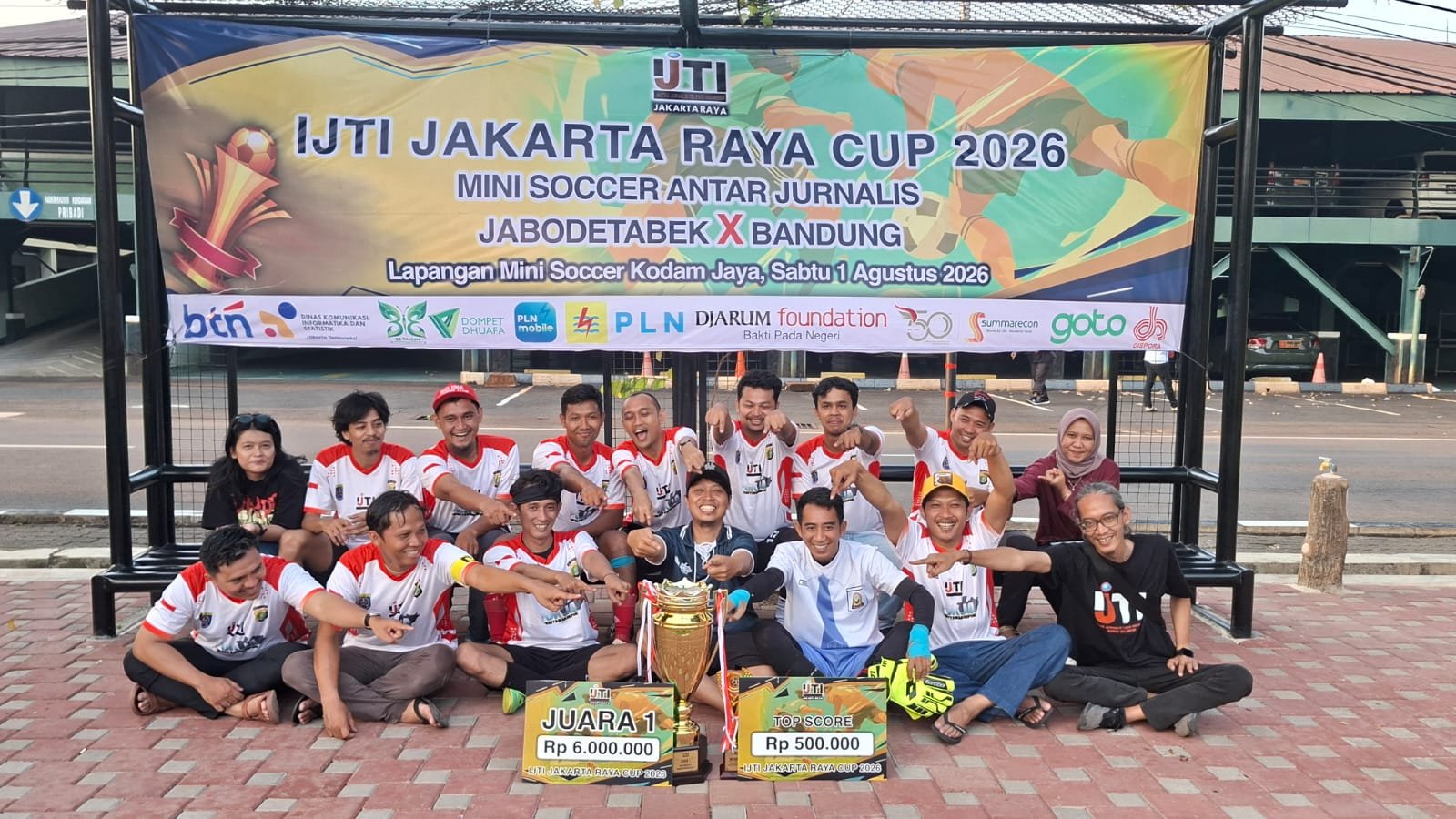 IJTI Depok menjadi kampiun Mini Soccer IJTI Jakarta Raya Cup 2026